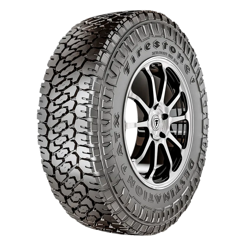 Pneu Firestone Destination ATX 265/70 R16 para picape no asfalto e na terra