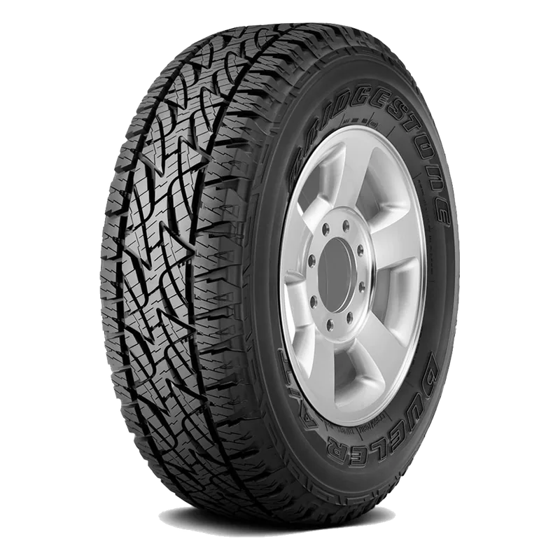 Pneu Bridgestone Dueler A/T Revo 2 265/70 R16 para picape de uso misto asfalto e terra